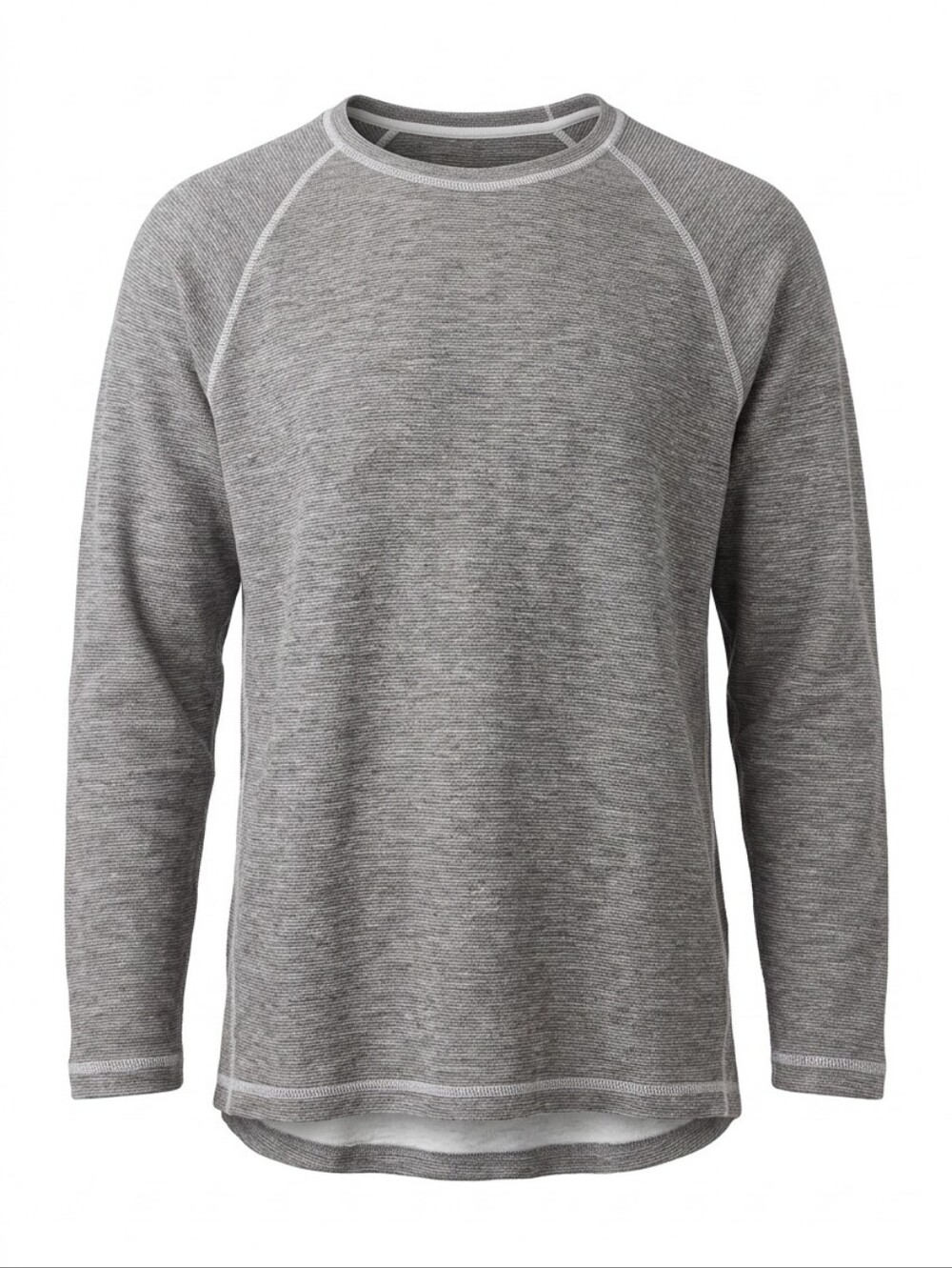Tommy Bahama Heathered Gray Crewneck Pullover